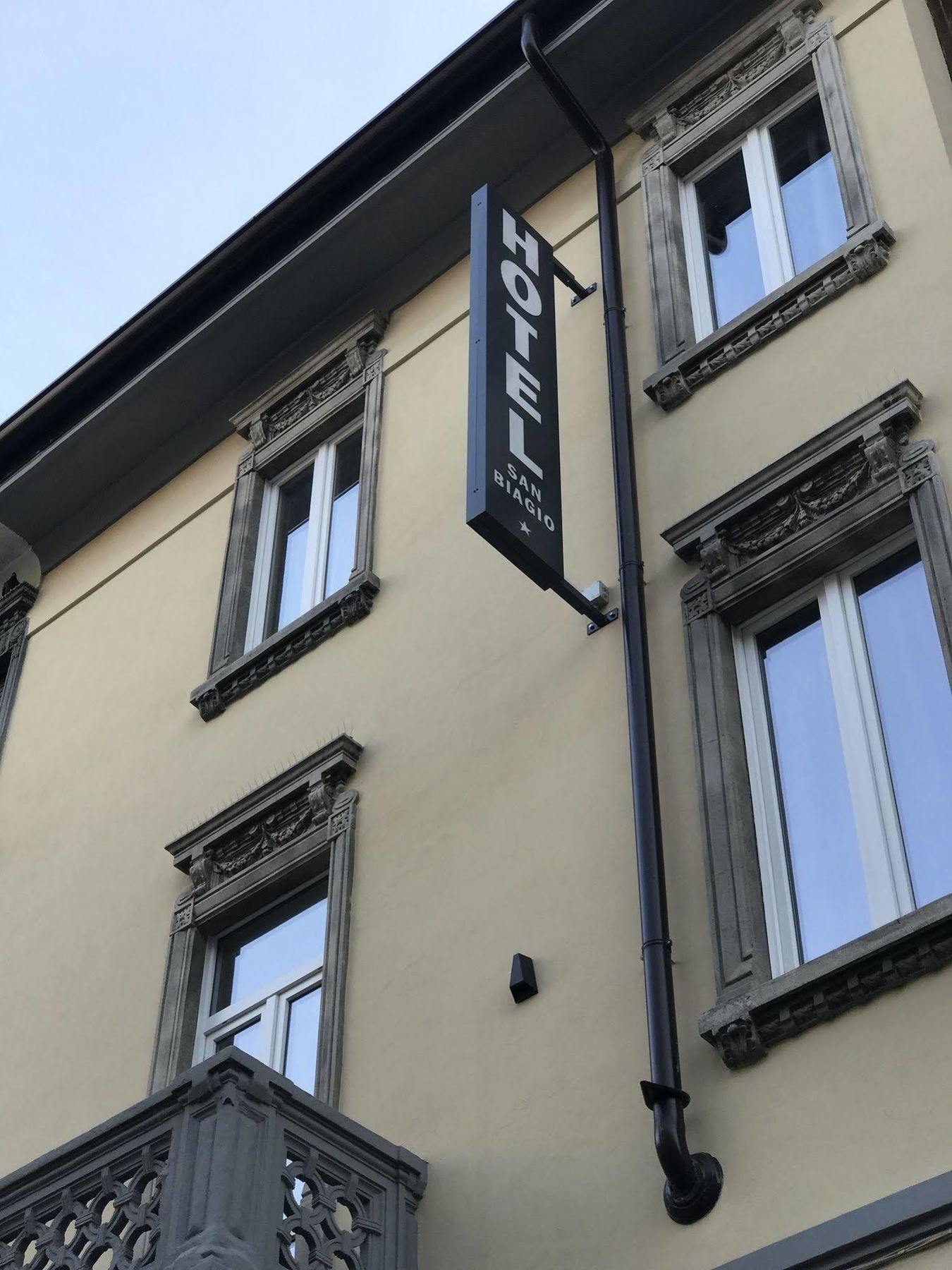 מילאנו Hotel San Biagio מראה חיצוני תמונה
